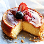 TARTA DE QUESO VASCA.