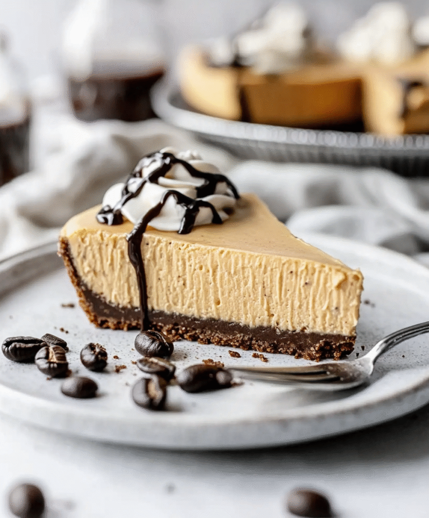 Tarta Cremosa de Café sin Horno