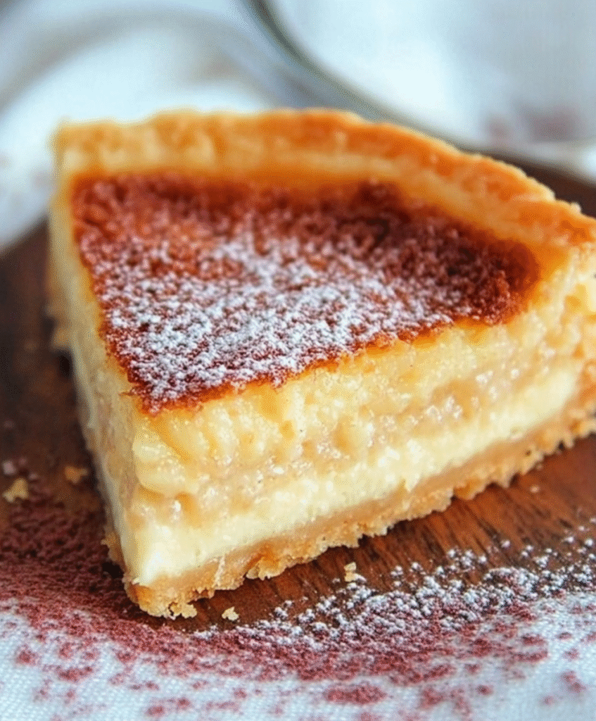 Tarta de Arroz con Leche (sin horno)