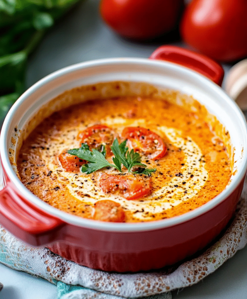 Tomate Cremoso con Ajo