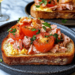 Tostas de Pan de Cristal con Tomate Raf y Ventresca