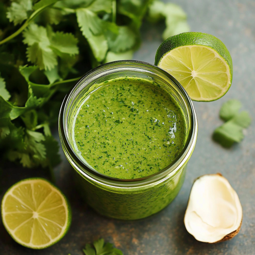 Aderezo de Cilantro y Limón