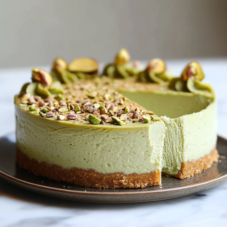 Cheesecake de Pistacho