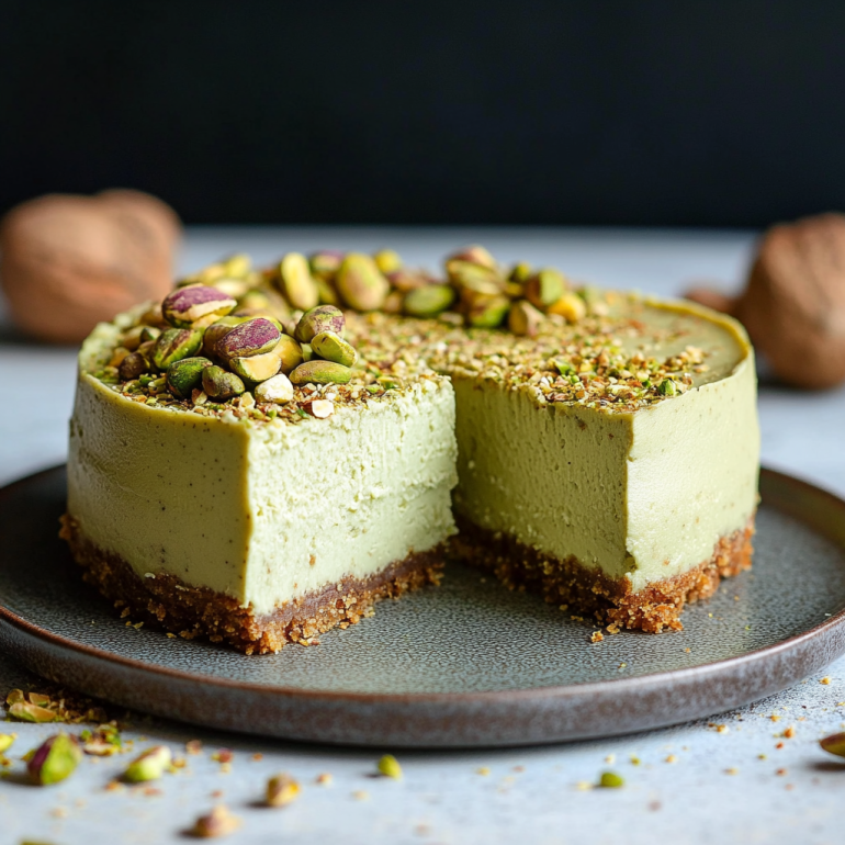 Cheesecake de Pistacho