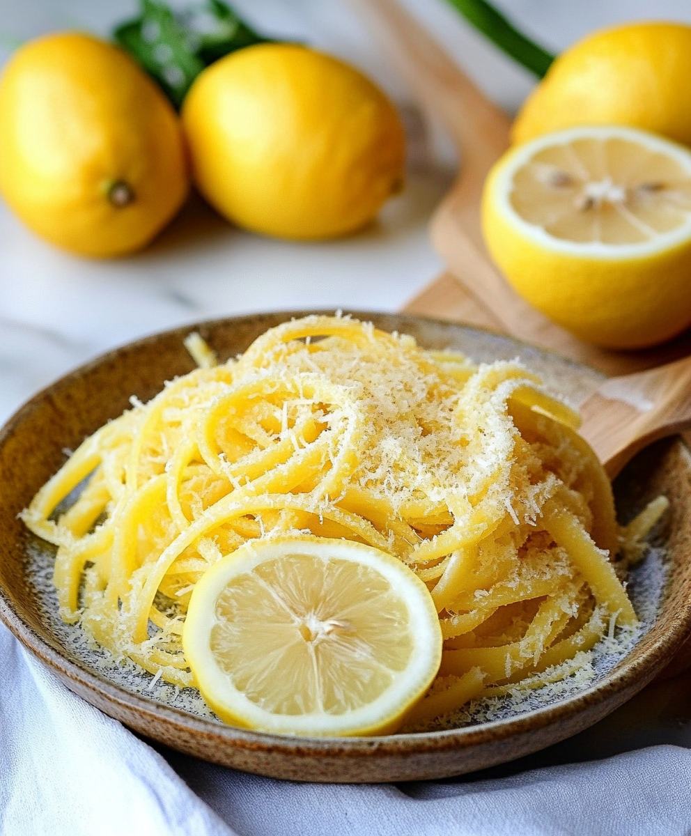 rápida limón parmesano