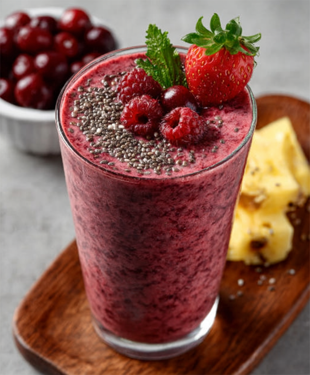 BATIDO CON SEMILLAS DE CHÍA.