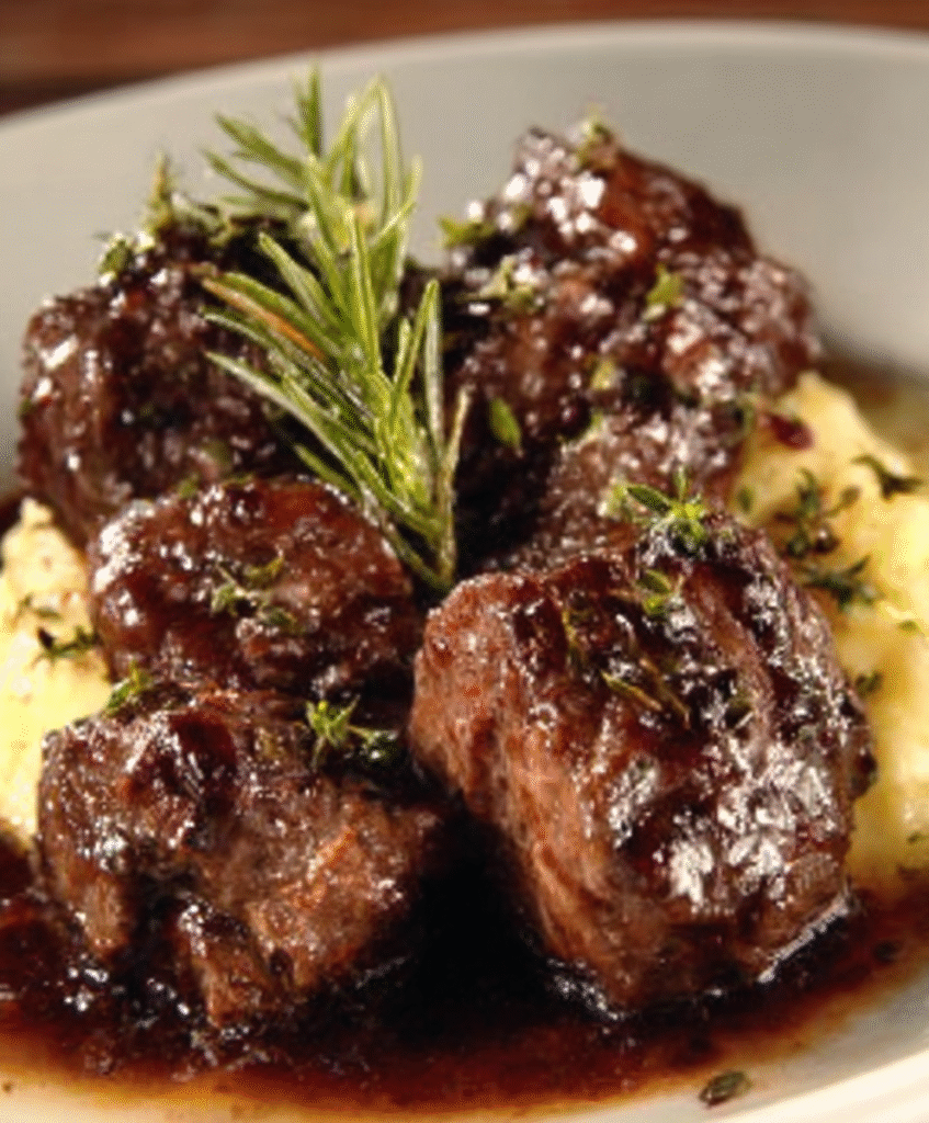 Carrillada Ibérica al Vino Tinto