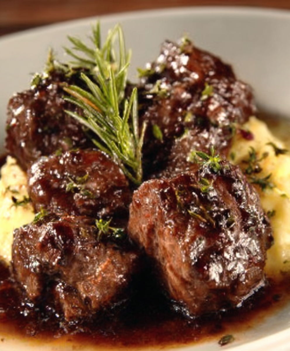 Carrillada Ibérica al Vino Tinto