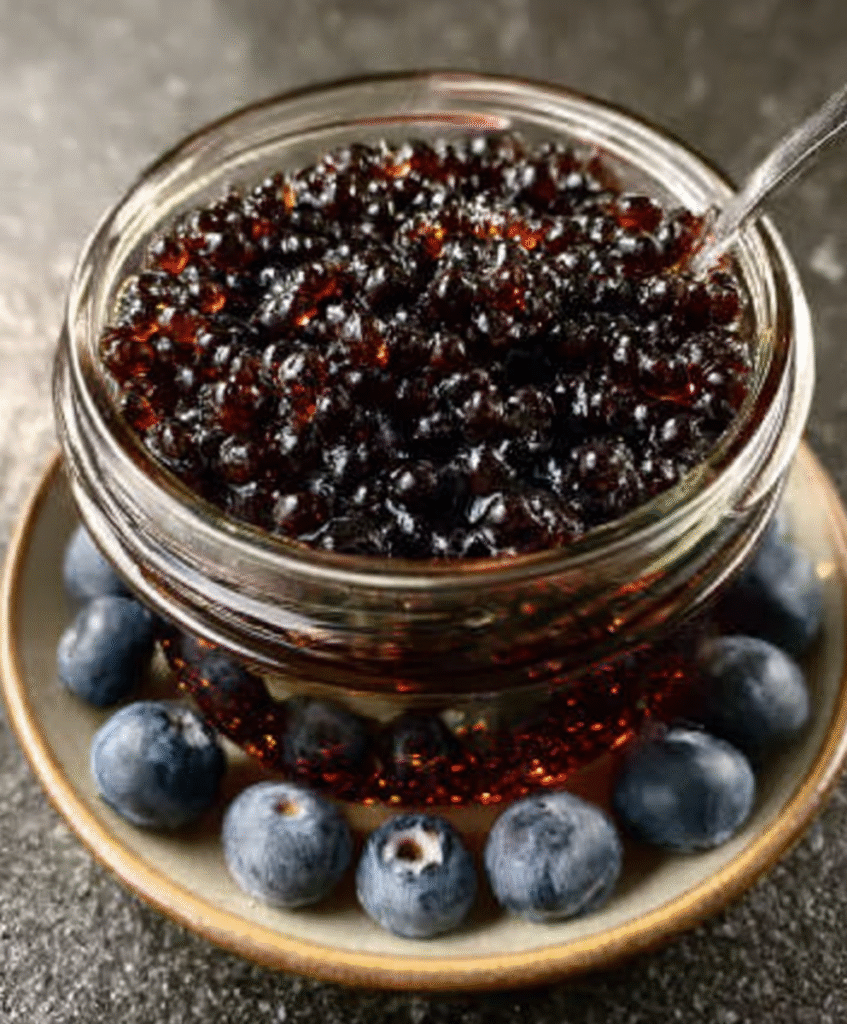 Caviar de Arándanos Fermentados