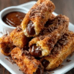 Churros Rellenos de NUTELLA