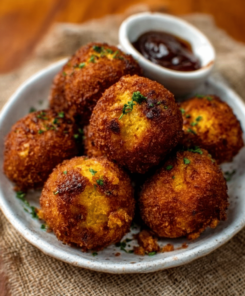 Croquetas de Champiñones y Cúrcuma