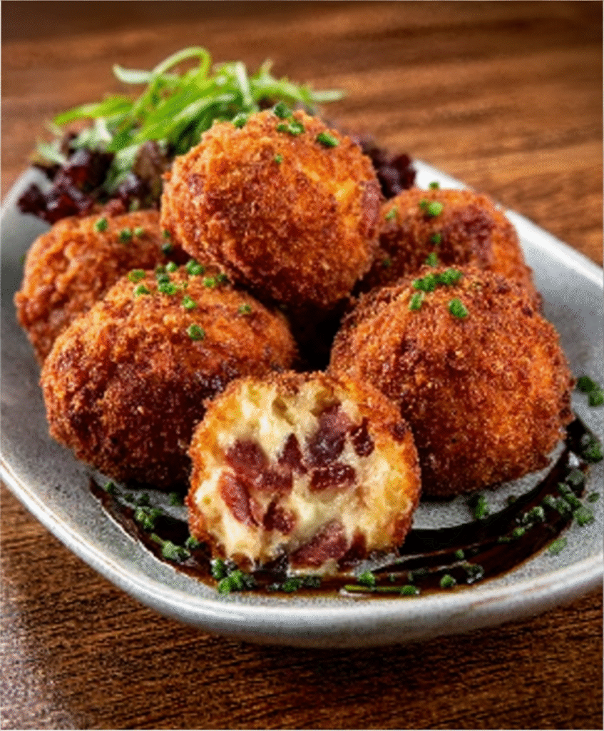 Croquetas de Jamón Ibérico con Trufa Negra