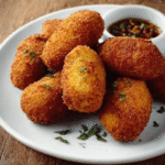 Croquetas de Jamón con Harina de Coco