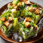 Cubos de Hielo de Ensalada César