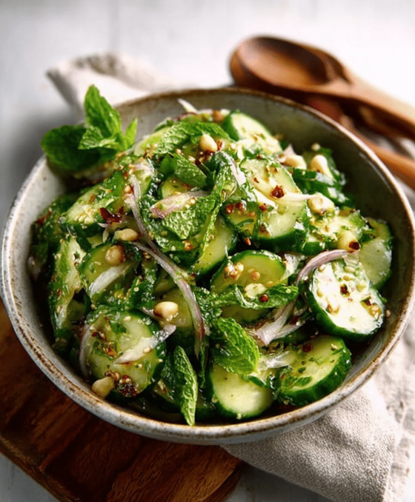 Ensalada de Aloe Vera y Pepino