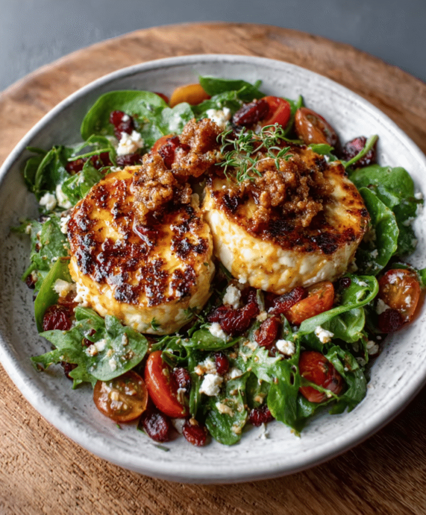 Ensalada de Queso de Cabra Asado