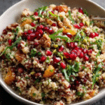 Ensalada de Quinoa, Granada y Pistachos
