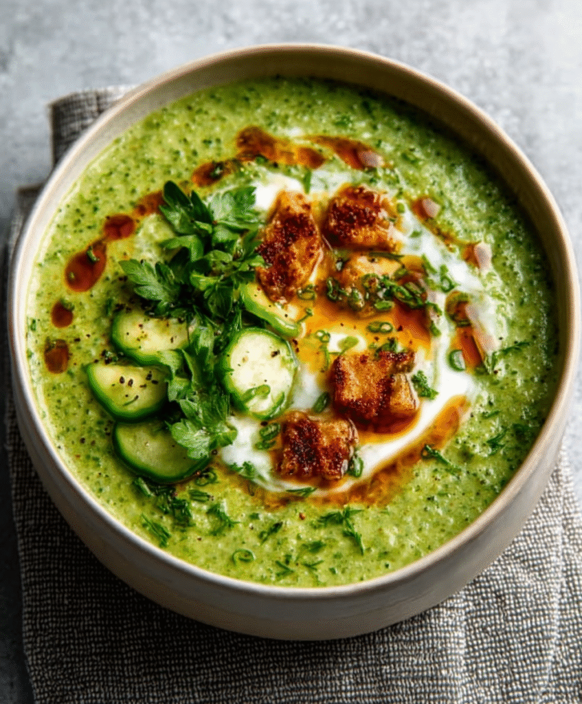 Gazpacho de Aguacate