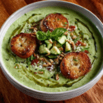 Gazpacho de Aguacate y Albahaca