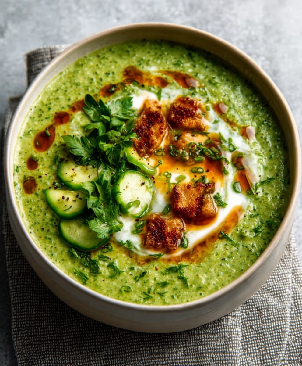 Gazpacho de Aguacate