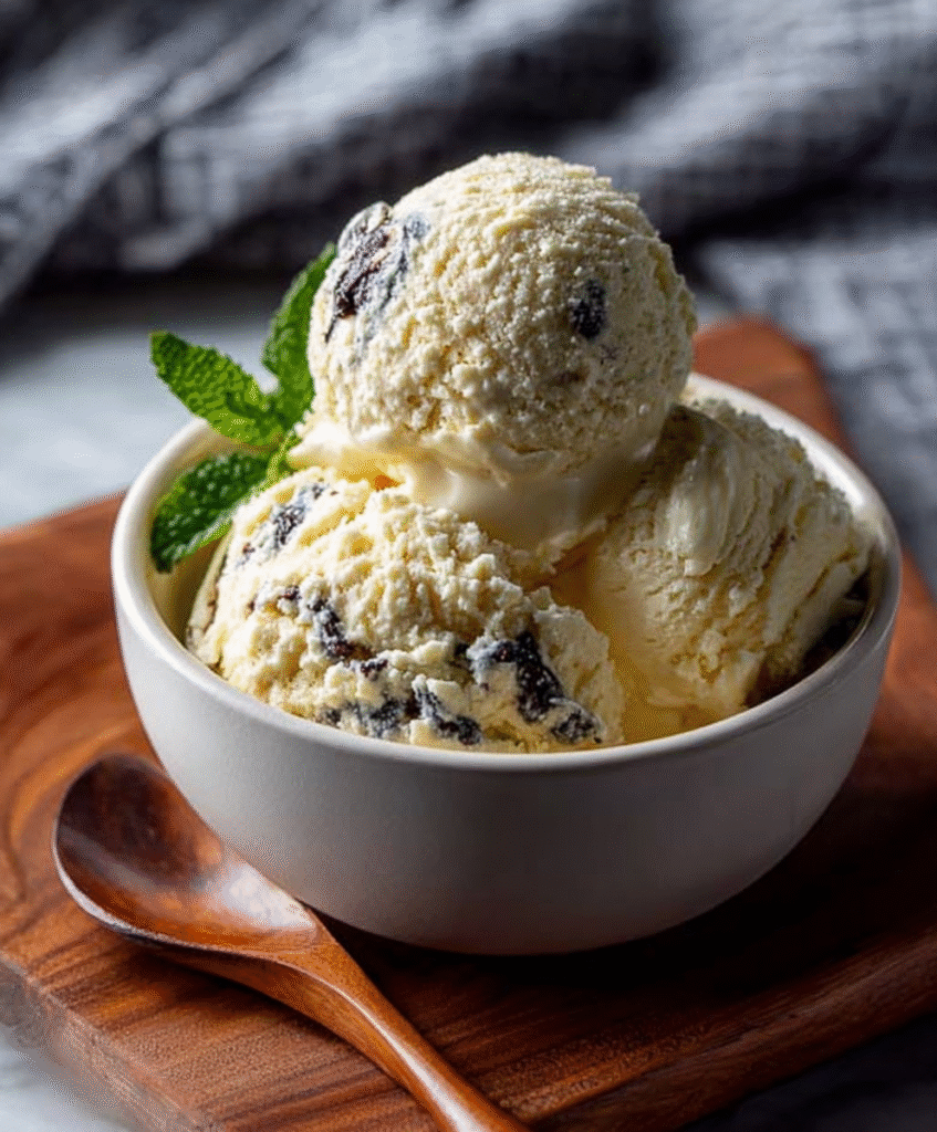 Helado de Aceitunas Negras Keto