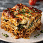 Lasagna fría de berenjenas y pesto