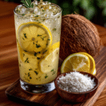 Limonada de Coco Keto con MCT