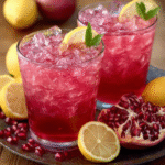 Limonada rosa de remolacha