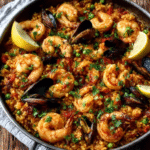 Paella de Marisco FÁCIL en 30 Minutos