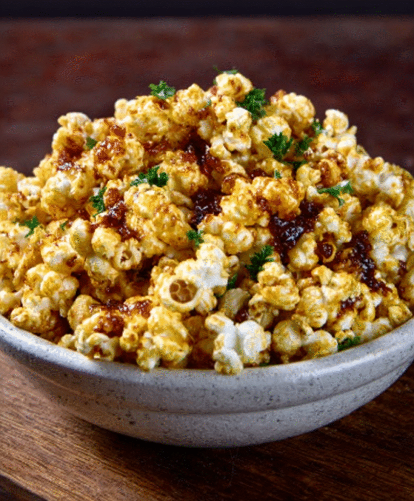 Palomitas con mantequilla especiada etíope