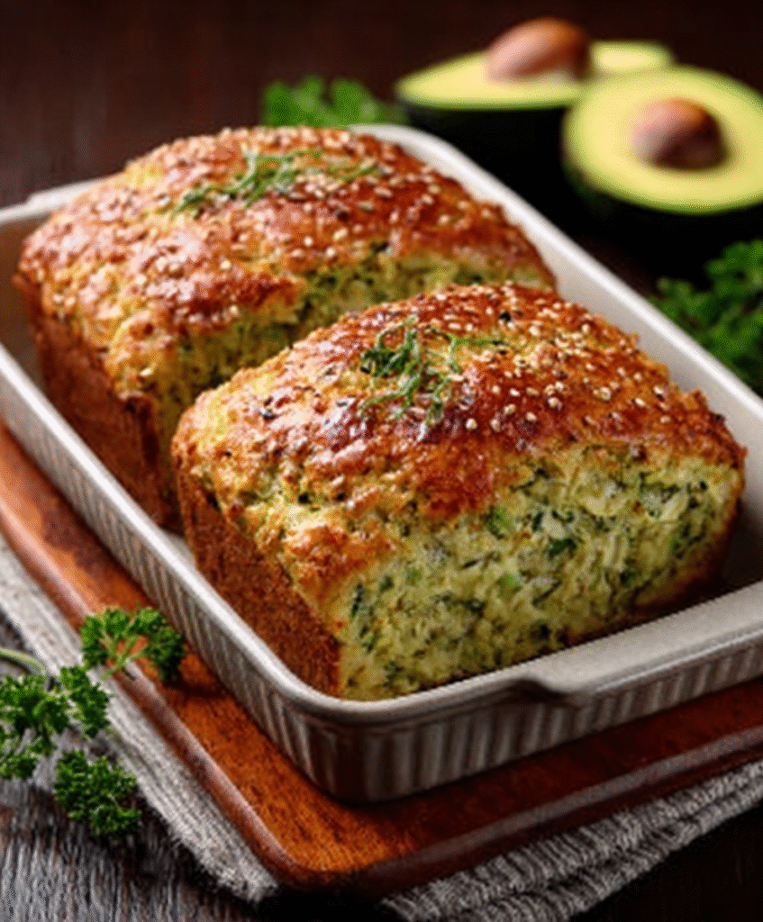 Pan Keto de Aguacate y Semillas