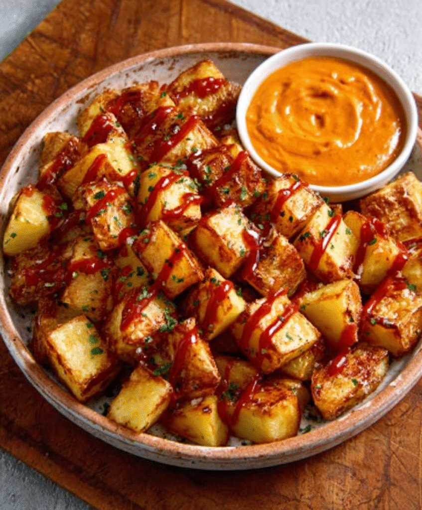 Patatas Bravas en AIR FRYER