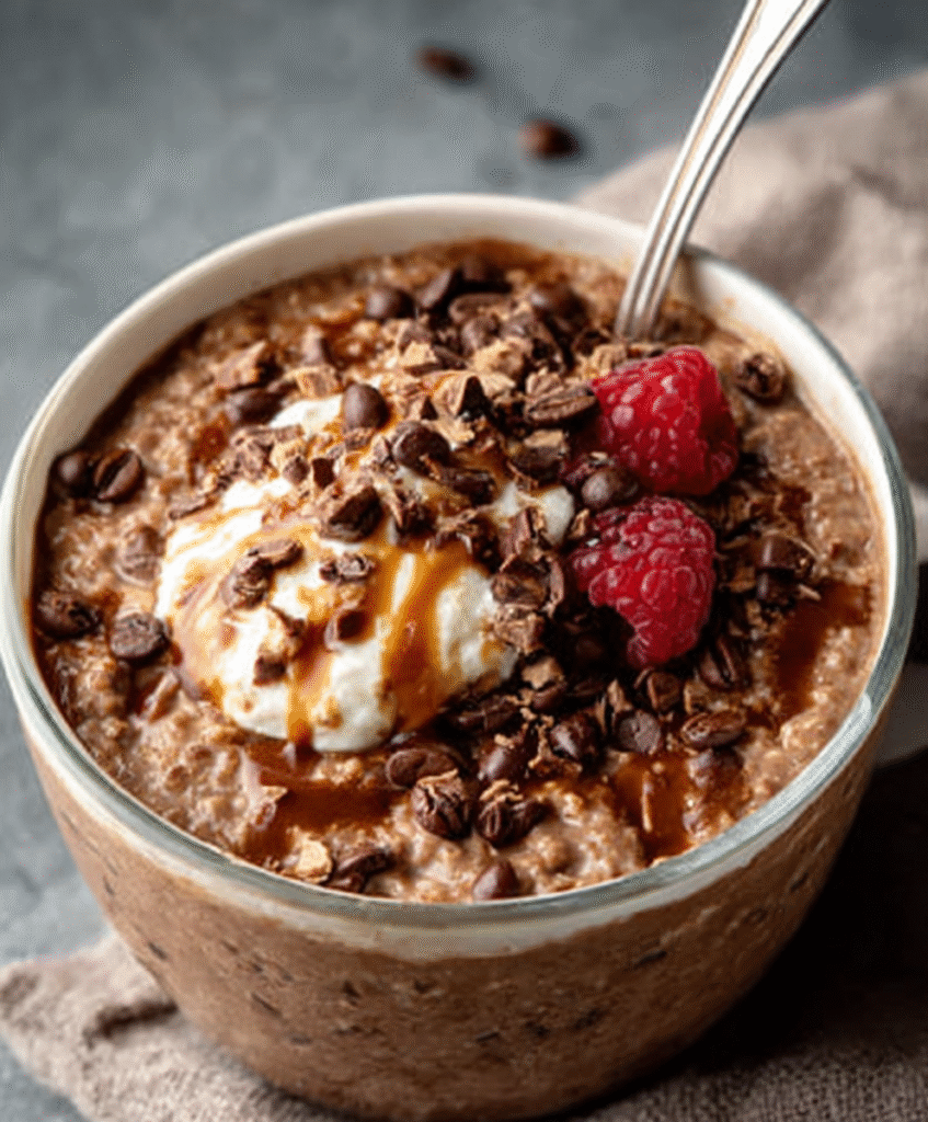 Porridge de Chocolate y Café