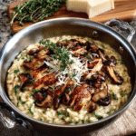 Risotto de Setas y Idiazábal