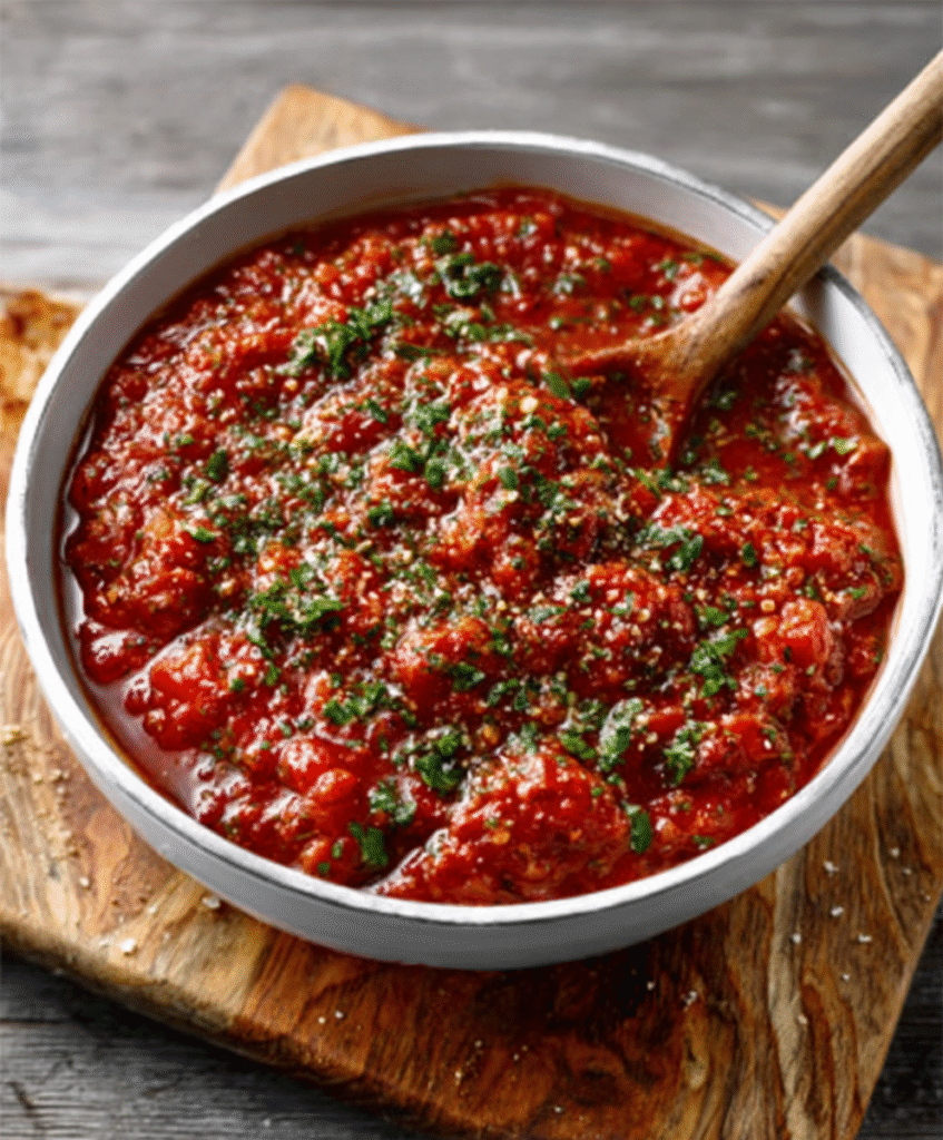 SALSA DE TOMATE ITALIANA.