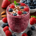 Smoothie de Frutos Rojos Keto