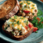 Sándwiches de "atún" de lentejas