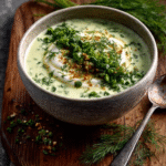 Sopa Fría de Pepino y Kéfir