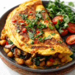 Tortilla de garbanzos