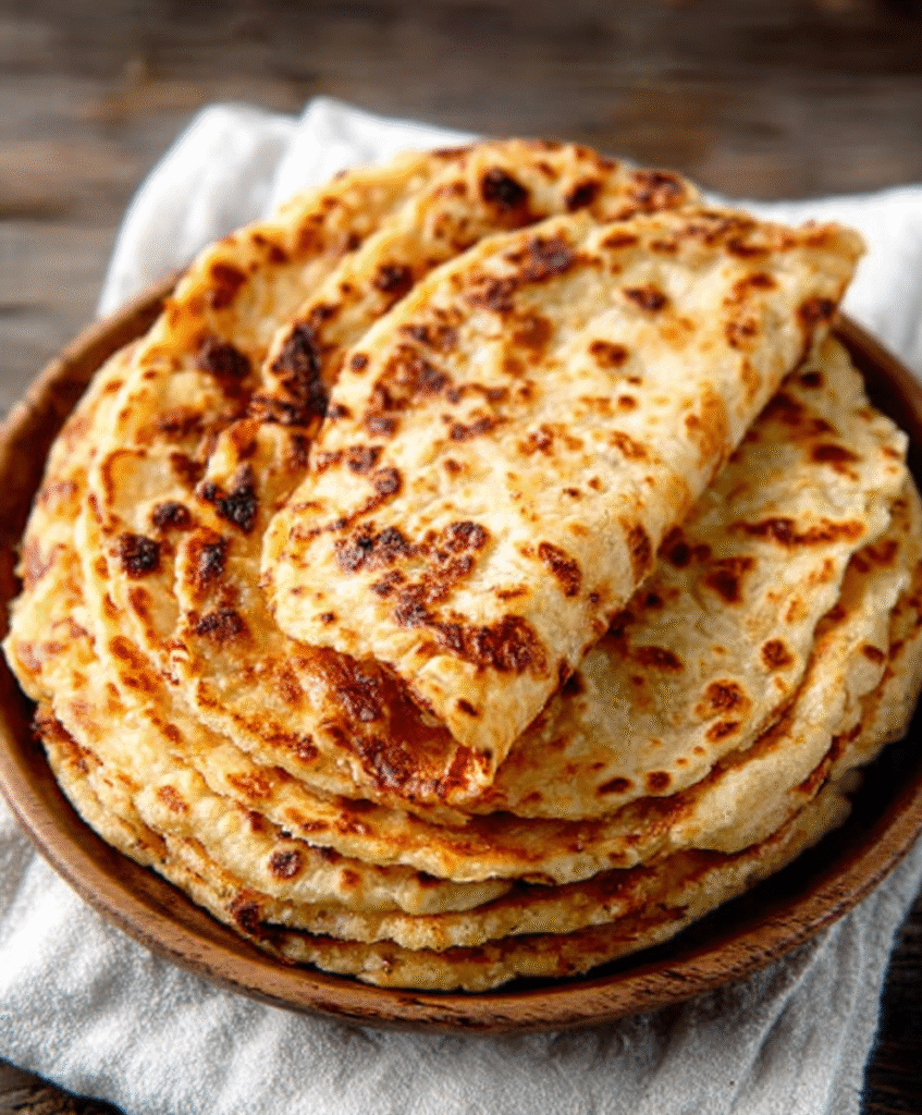 Tortillas Keto de Harina de Coco