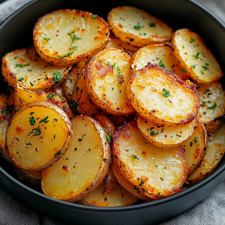 Papas en Rodajas en Freidora de Aire