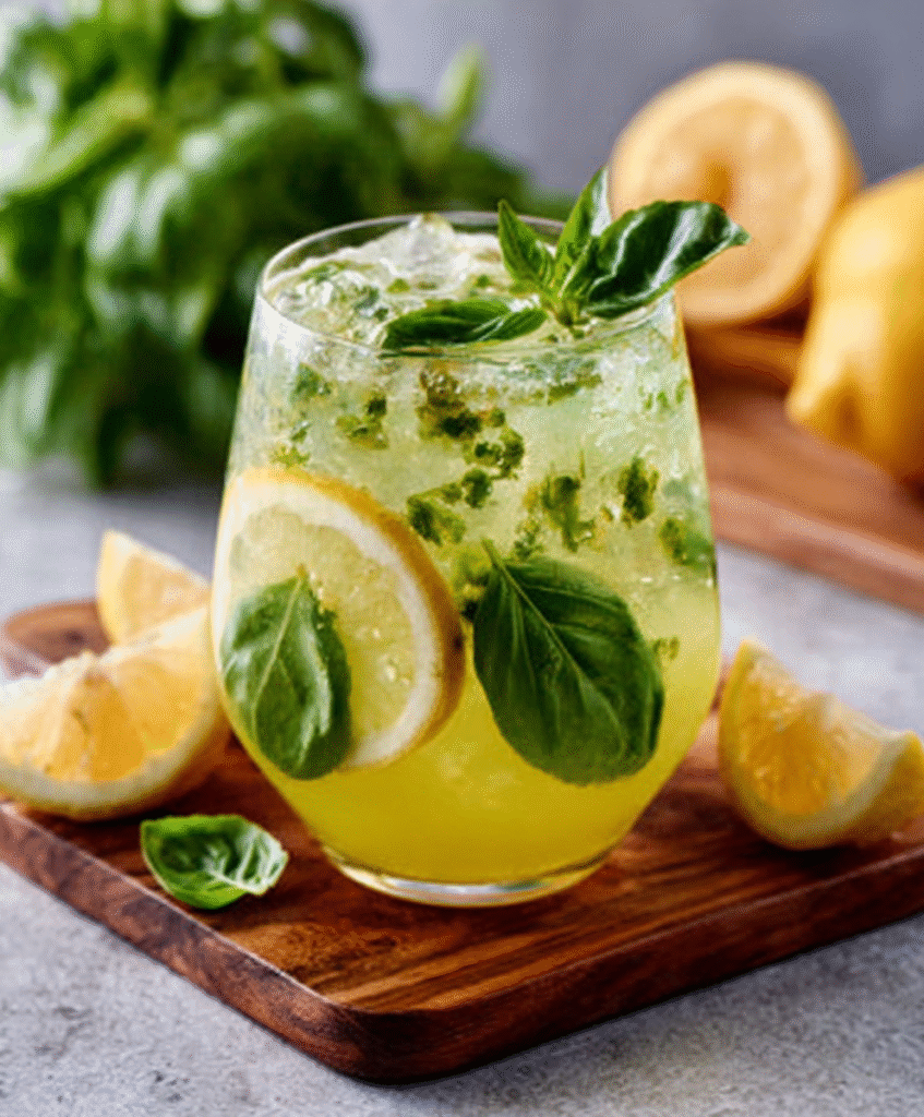 Basil Limoncello Spritz