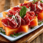 Carpaccio de Melón con Jamón