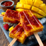 Chamoy‑Mango Paleta Pops