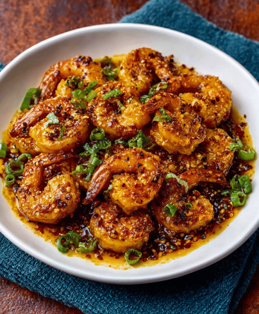 Copycat Chili Crisp Shrimp