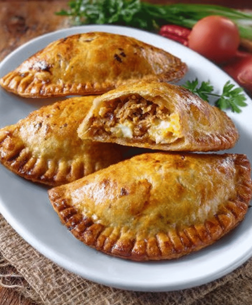 Empanadillas rellenas de atún y huevo para meriendas prácticas