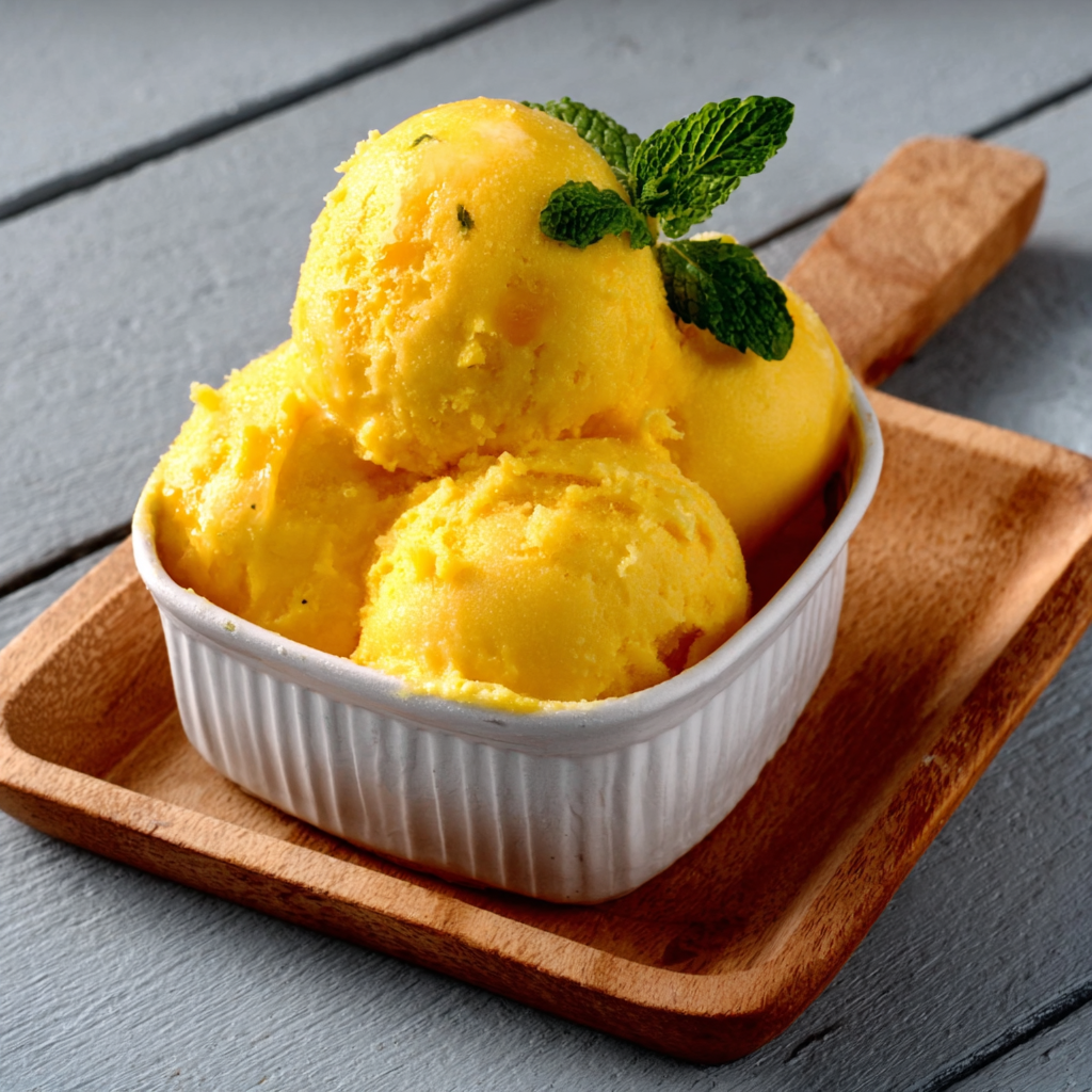 Mochi helado casero de mango sin gluten (paso a paso fácil)