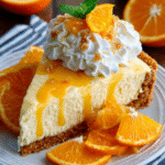 No-Bake Orange Creamsicle Pie