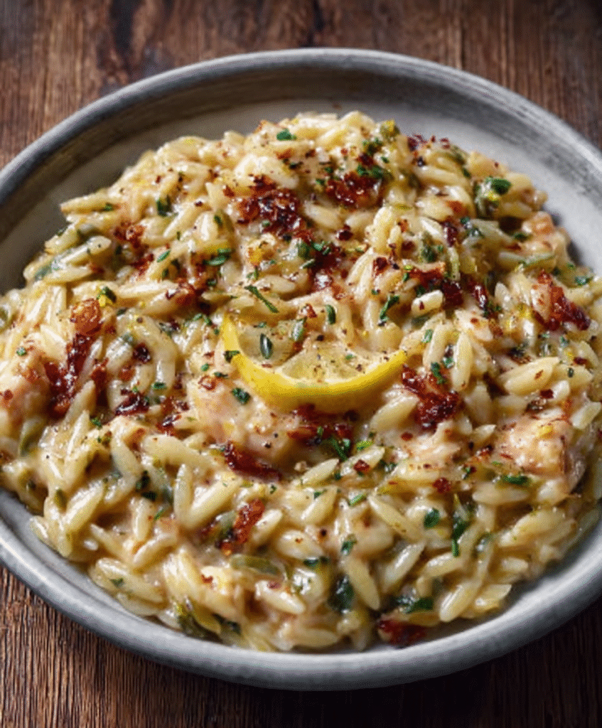 Orzo Cremoso con Limón