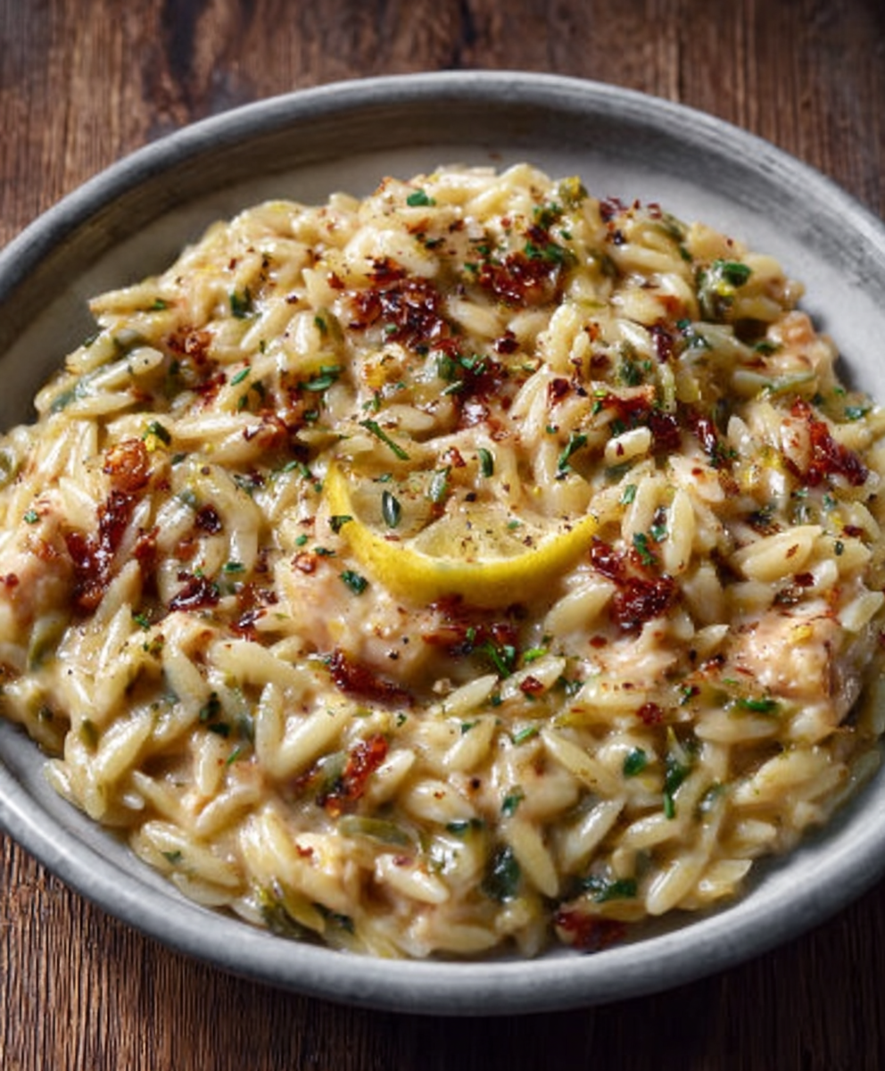 Orzo Cremoso con Limón